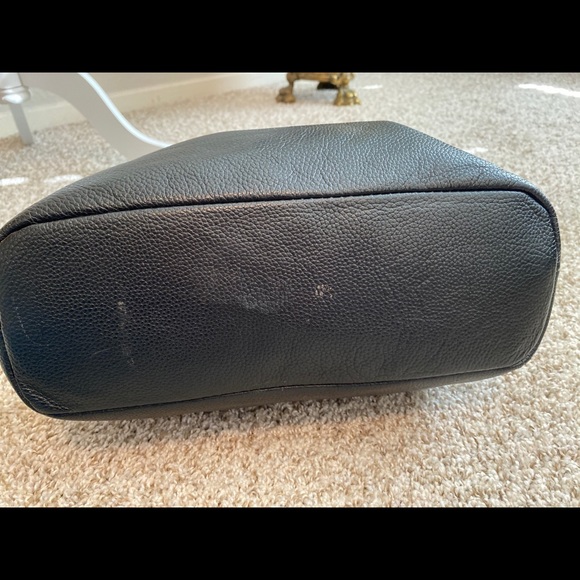 Onna Ehrlich black leather handbag - Picture 12 of 16